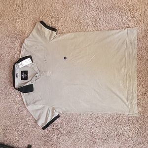 Hollister Grey Polo Shirt M